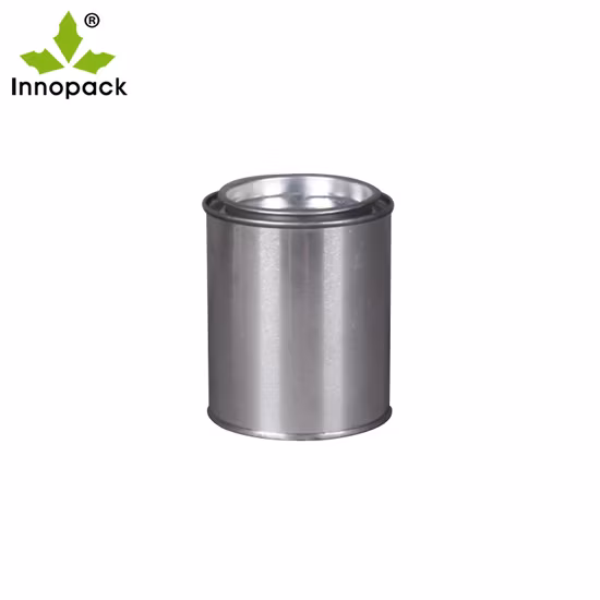 Boîte d'huile de récipient de seau de peinture en métal de 250 ml 500 ml 1 lt 4 lt avec ouverture à triple levier