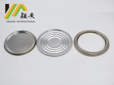 Fournisseur chinois de composants de boîte de conserve, couvercle d'anneau inférieur en fer blanc, composant de boîte de peinture en métal
